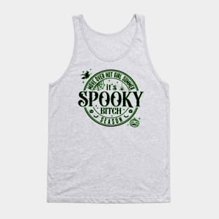 Move over hot girl summer, its spooky season! Tank Top